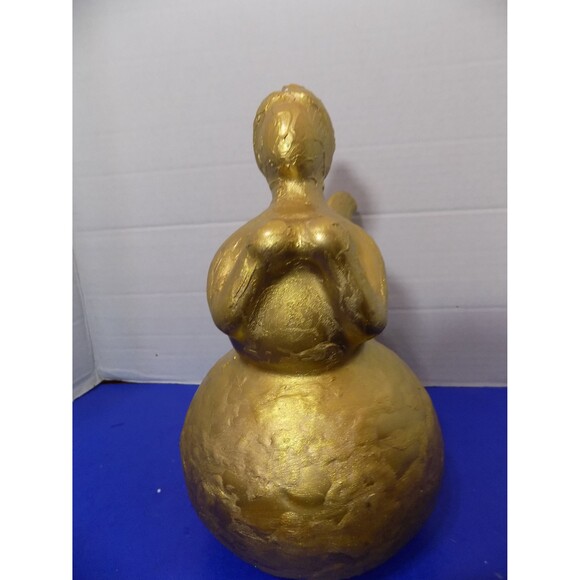 NEW Curvy Big Fat Beautiful Mermaid Figurine Coastal Nautical Decor - Picture 4 of 6